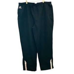 Russell‎ Athletic Pants Black White Size XXL